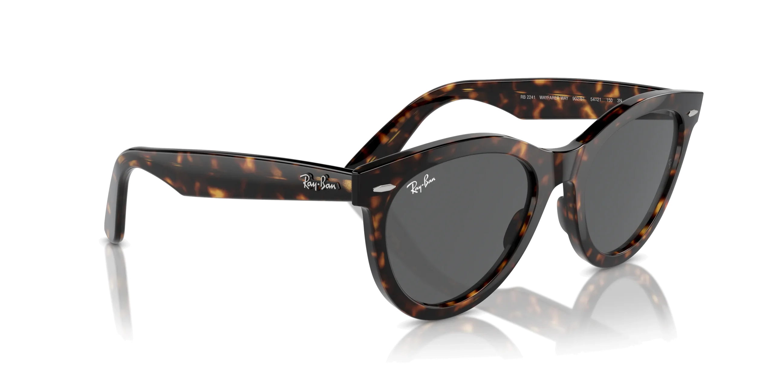 Ray-Ban 2241 902/B1 Wayfarer 51 Kadın Güneş Gözlüğü - Görsel 2