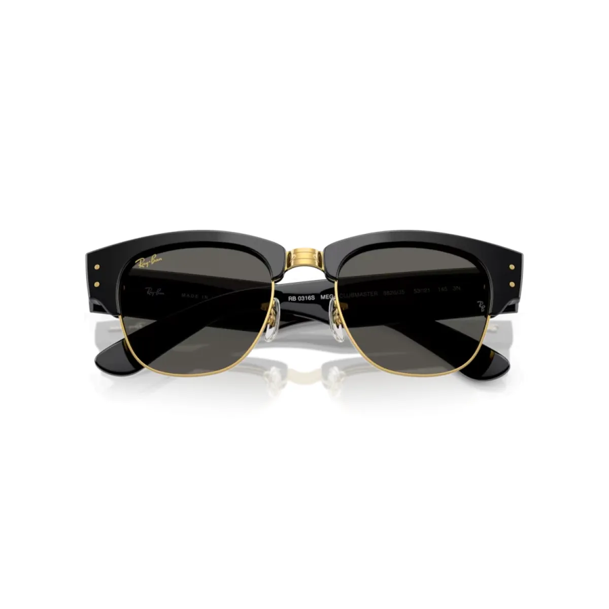 Ray-Ban 0316S 6826J5 Clubmaster 53 Güneş Gözlüğü