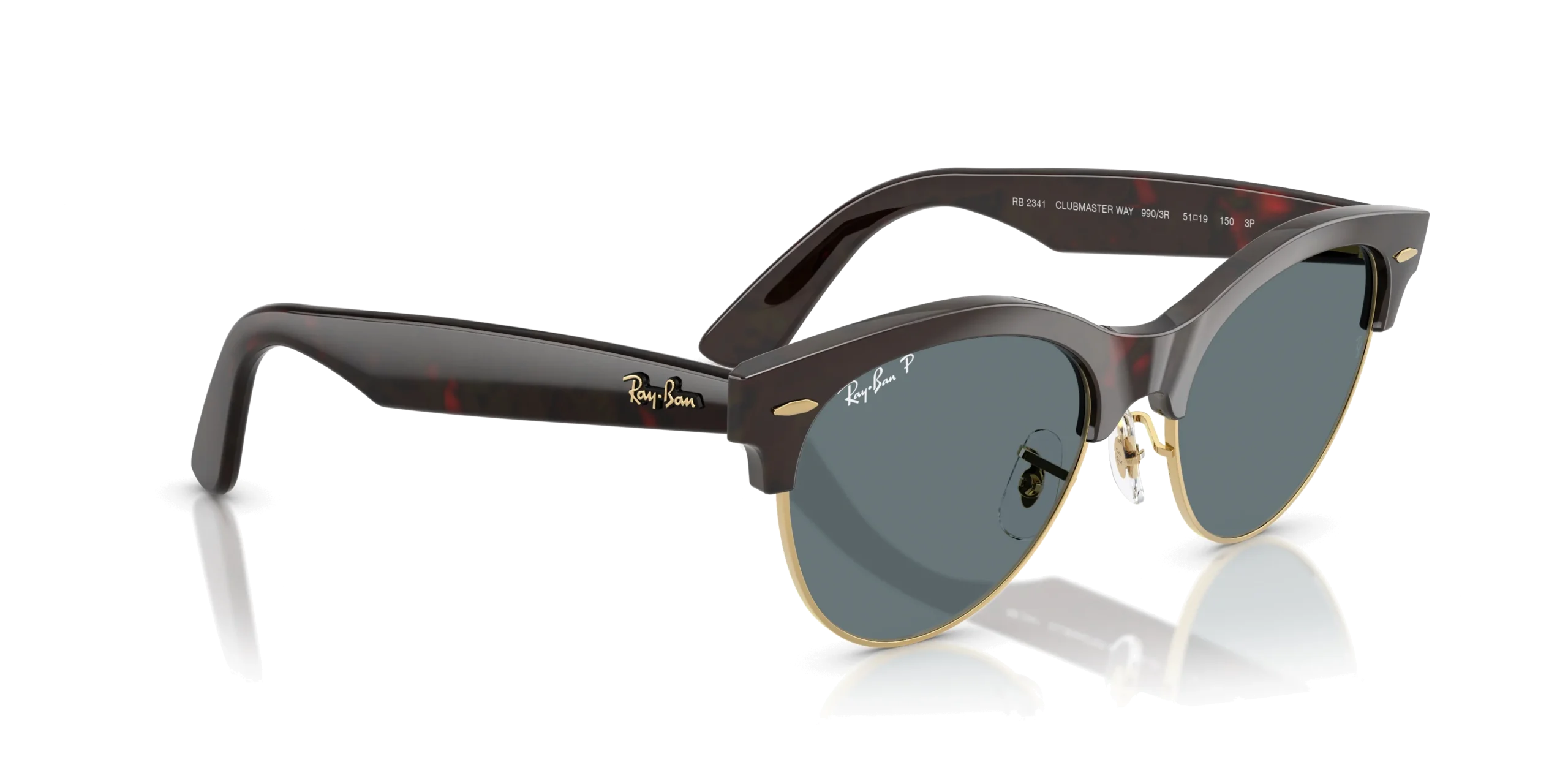 Ray-Ban 2341 990/3R Clubmaster 51 Güneş Gözlüğü - Görsel 4