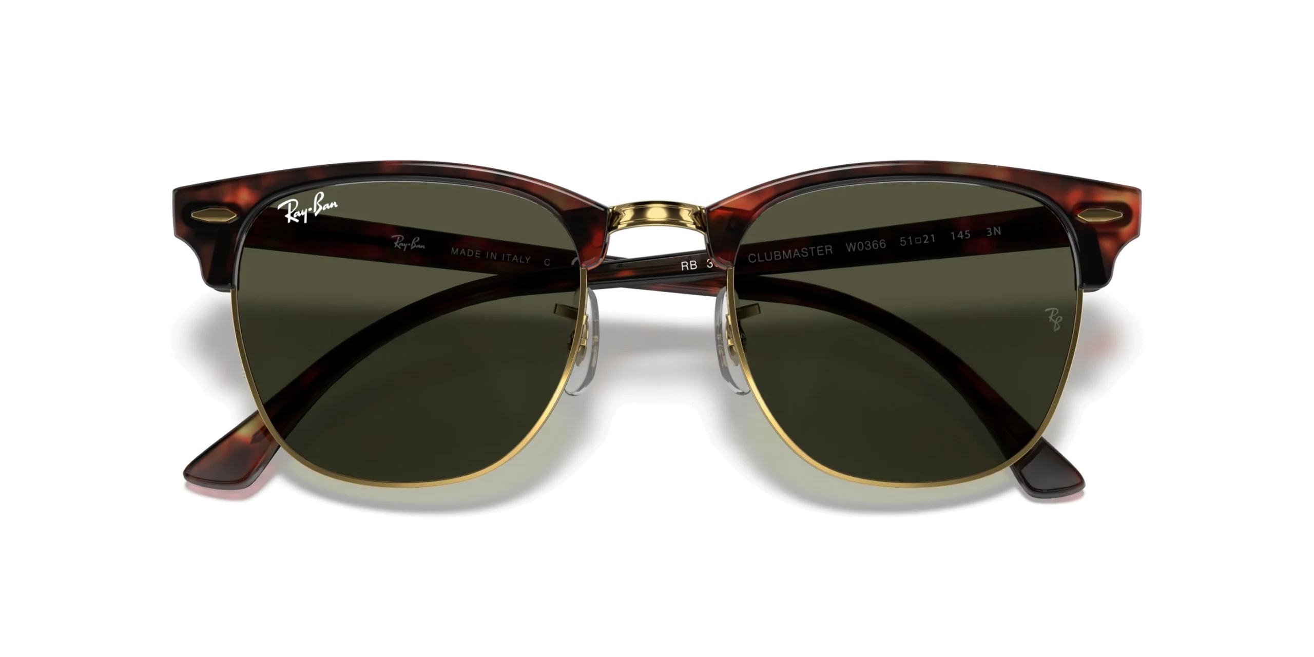 Ray-Ban 3016 W0366 Clubmaster  55 Güneş Gözlüğü