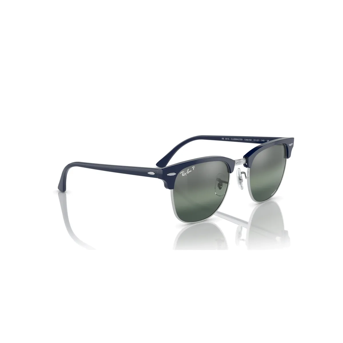Ray-Ban 3016 1366G6 Clubmaster 49 Güneş Gözlüğü - Görsel 2