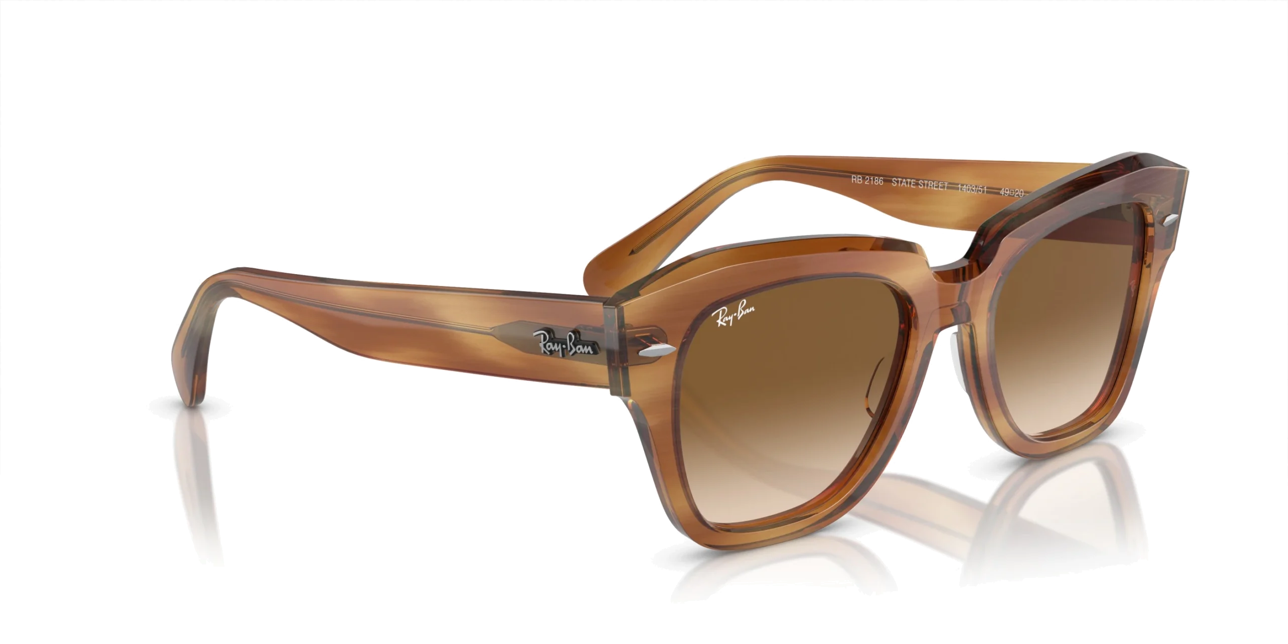 Ray-Ban 2186 140351 State Street 52 Kadın Güneş Gözlüğü - Görsel 2