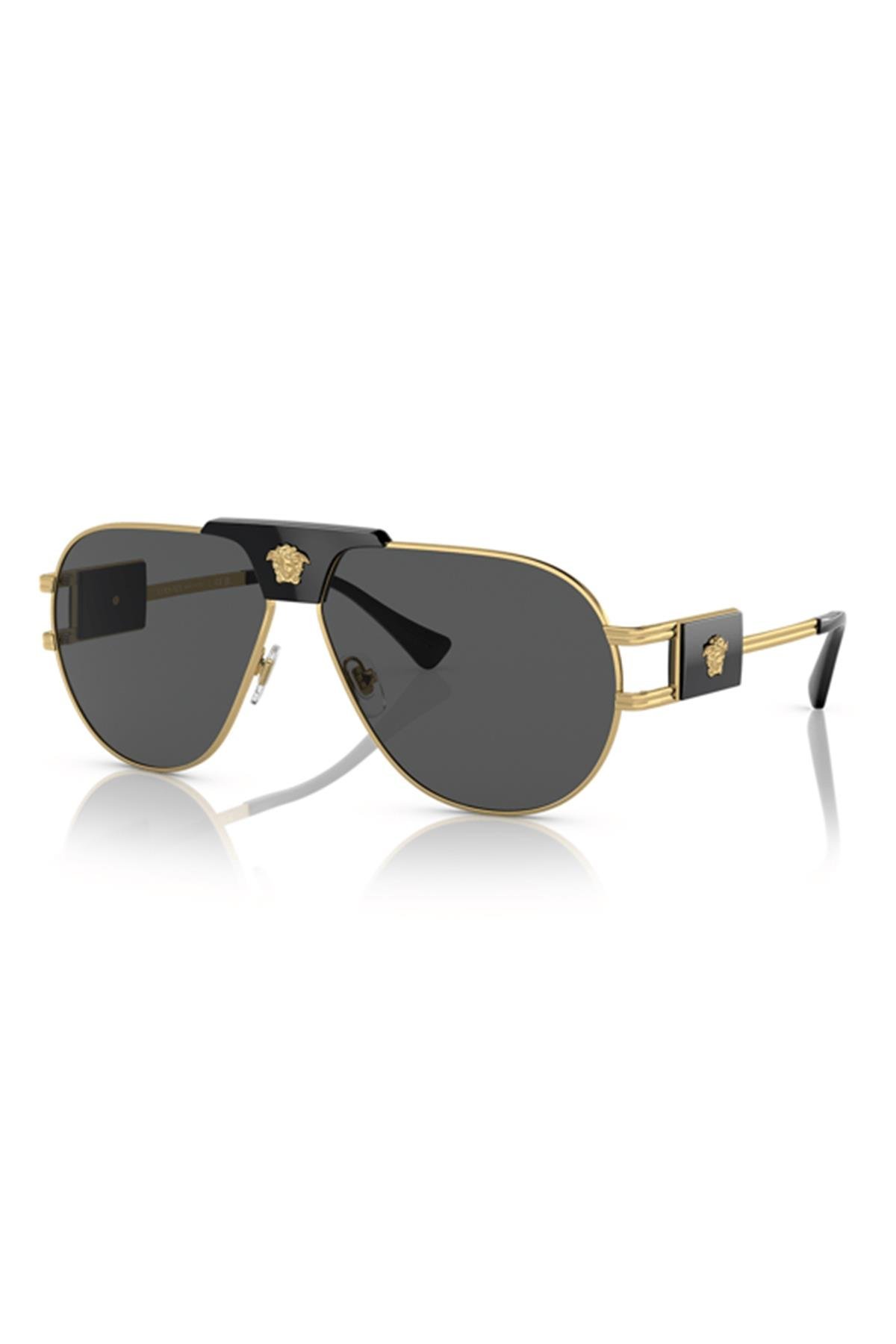 Versace 2252 1002/87 63 Unisex Güneş Gözlüğü - Görsel 3